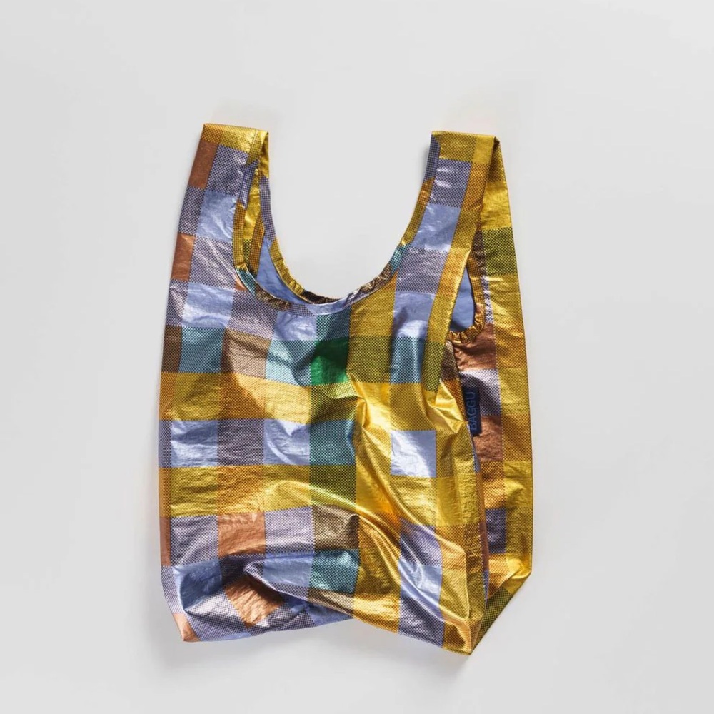 Baby Baggu - Madras Metallic - NWOT